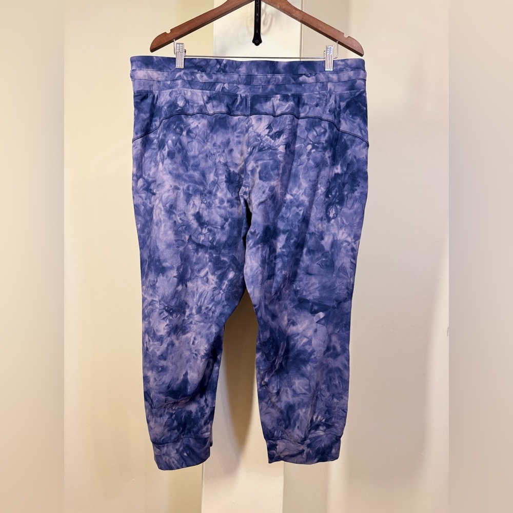 NWOT Lululemon Ready to Rulu Jogger Crop Diamond Dye Lunar Rock True Navy - Picture 8 of 8